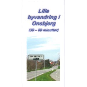 Folder over lille byvandring i onsbjerg på Samsø
